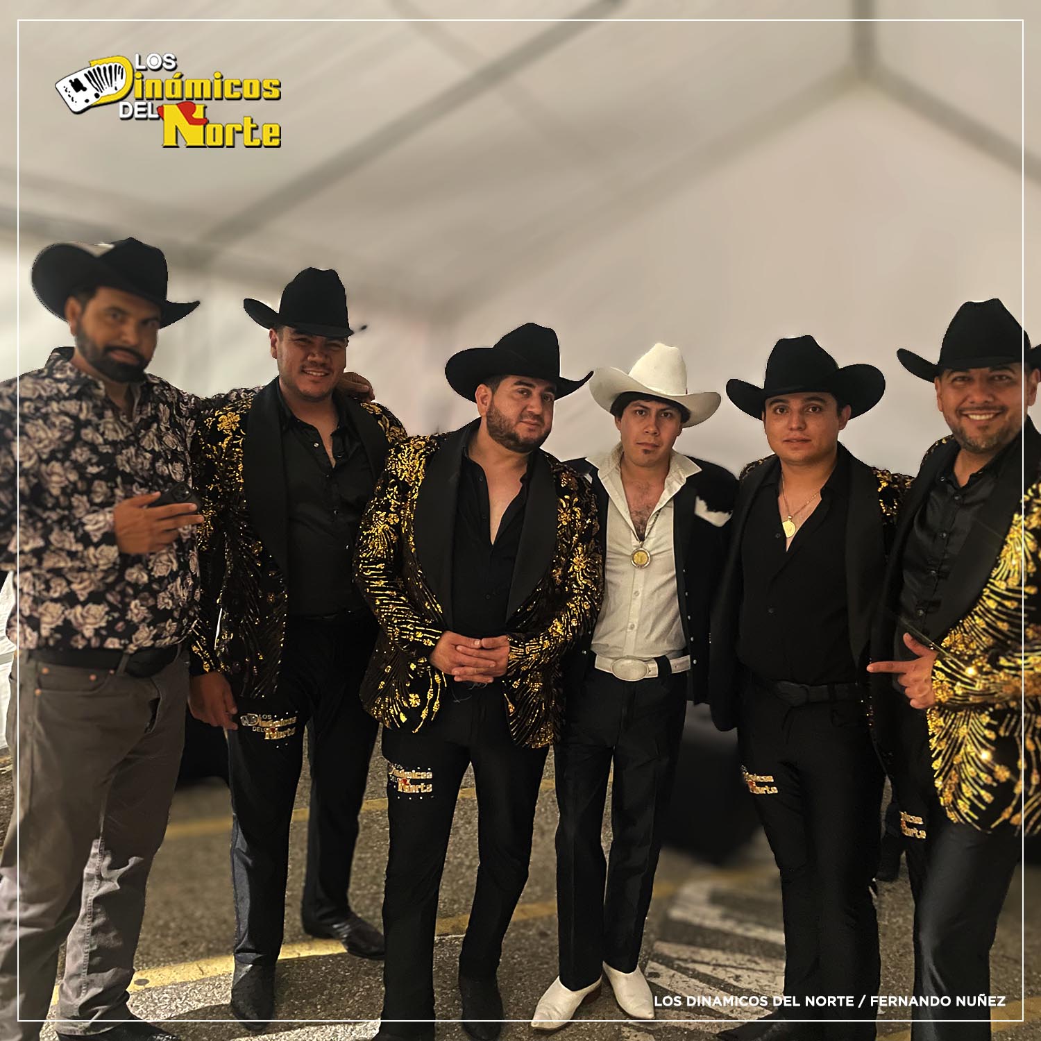 Los Dinámicos del Norte backstage